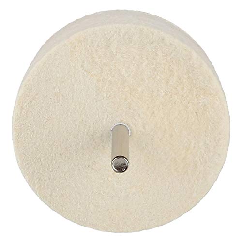 STARVAST 75 mm Felt Polishing Buffing Wheel, 3 inch Wool Polishing Wheel for use with Cerium Oxide Polishing Powder by STARVAST - Image 4