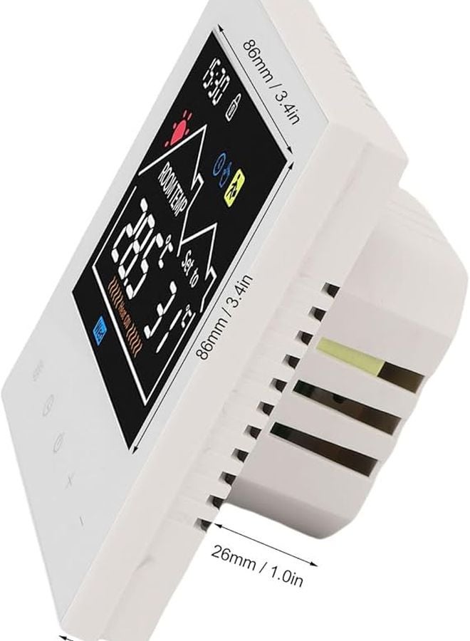 Programmable Smart Thermostat Touchscreen LCD For Water Boiler 7 Day Standard Size - Image 3