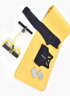 KANGAROO Women's sports kit set with exercise mat and rower  - Image 3