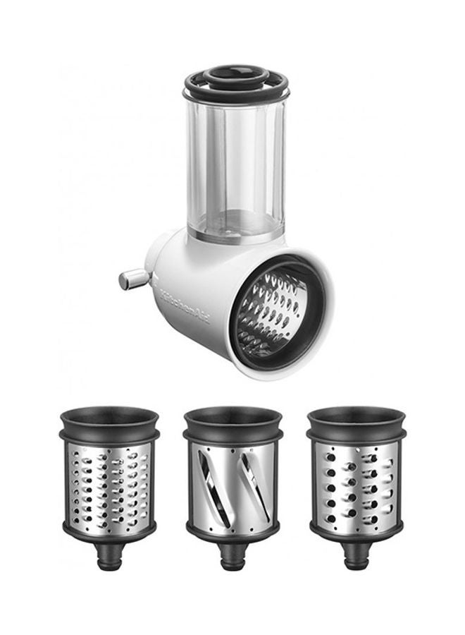KitchenAid Stainless Steel Vegetables Slicer And Shredder 300 W 5KSMVSA Silver/White/Black - Image 1