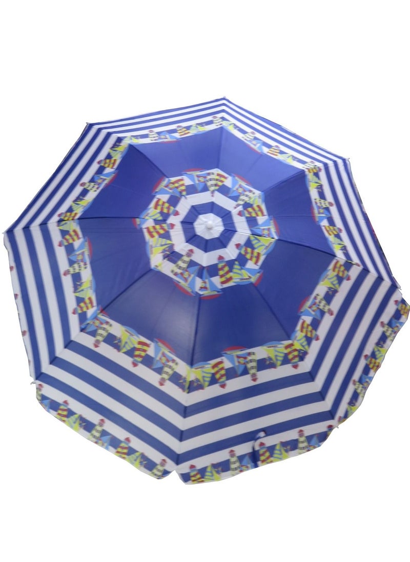 Hello - Foldable Beach Umbrella for Beach and Camping - Image 1