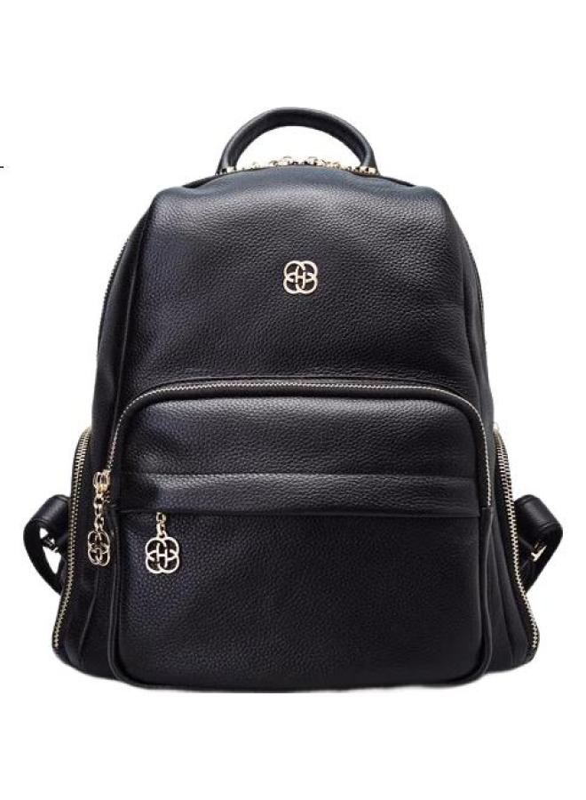 Hongu Women'S Handbag, Backpack, Simple And Fashionable, Top-Grain Leather, Travel And Casual Bag, Practical Gift For Mother'S Day - Image 2