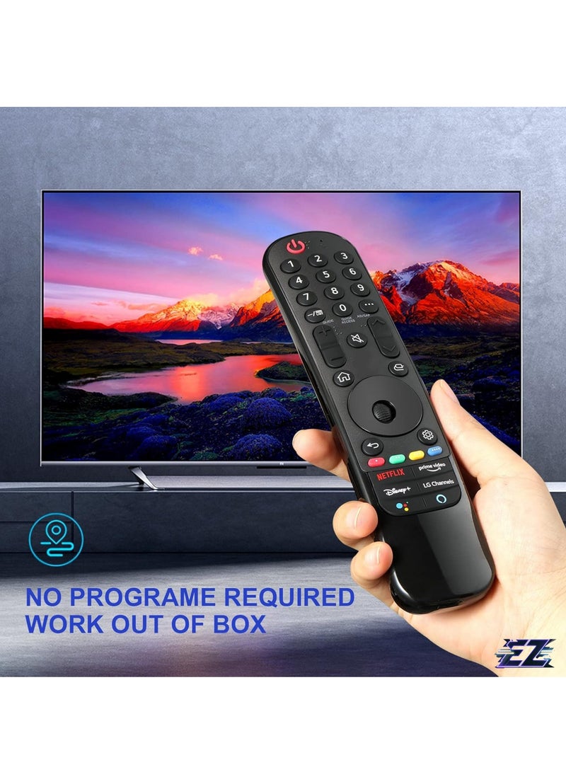 ELTRAZONE Magic Remote Control AN-MR21GA for LG TV Models (Without Voice Magic Pointer Function) with battery - Image 2