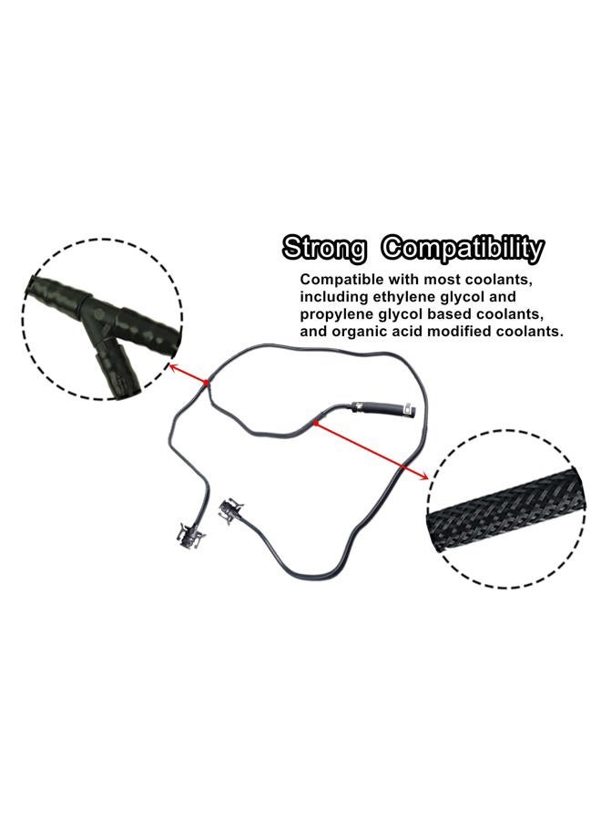 LDCRE Radiator Coolant Reservoir Hose Fits for Ford Focus 2.0L L4 2012 2013 2014 2015 2016 2017 2018 Engine Coolant Overflow Hose, Hose Overflow Container Replace Number BV618K012KF CV6Z-8K012-K - Image 5