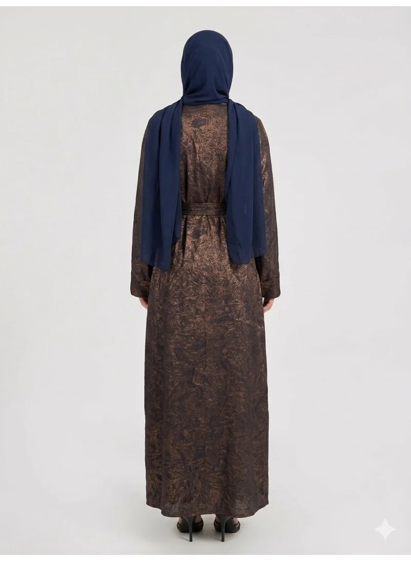 عباءات ريم Women's Abaya with Matching Sheila