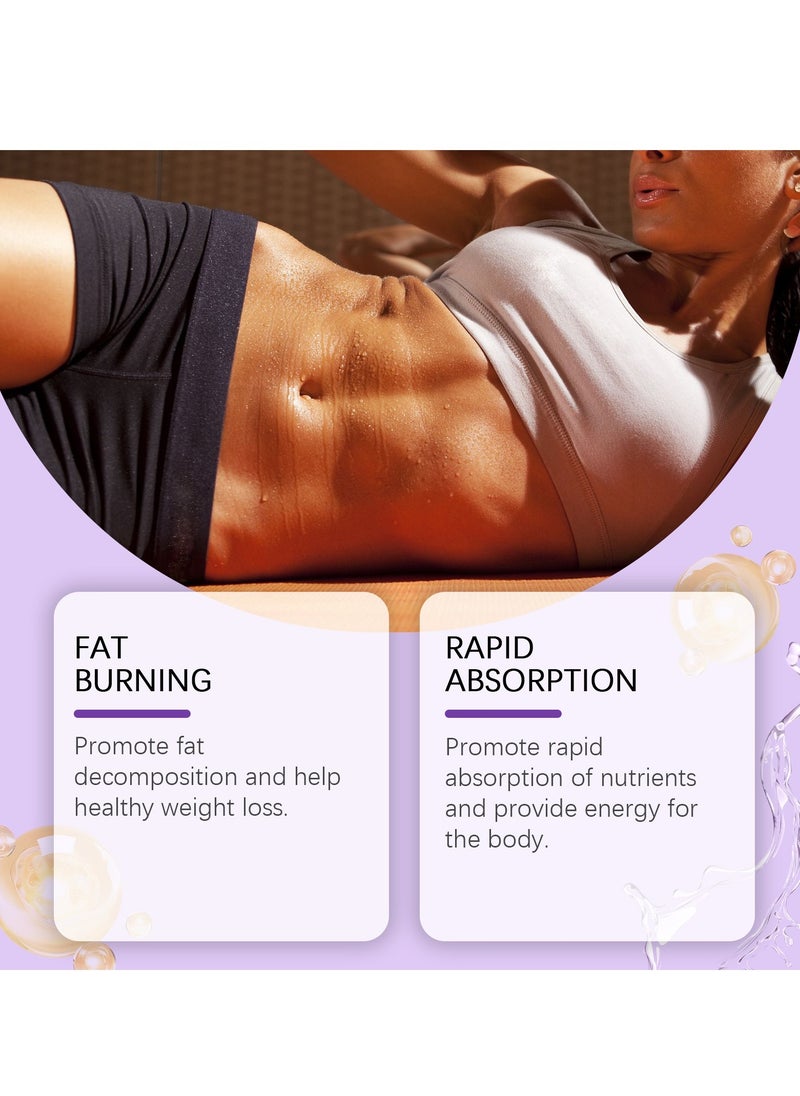 Oral Supplements Body Treatment, Metabolism Booster Drops For Weight Management, Organic Ingredients Fat Burn Dietary Supplement For Reducing Weight And Energy Boost
