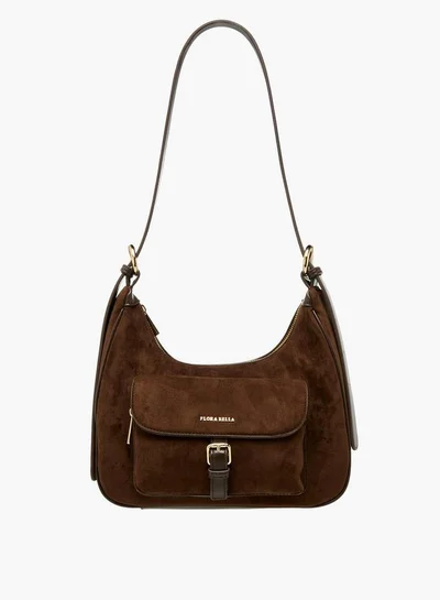 فلورا بيلا من شو إكسبرس حقيبة كتف صلبة بحزام قابل للتعديل