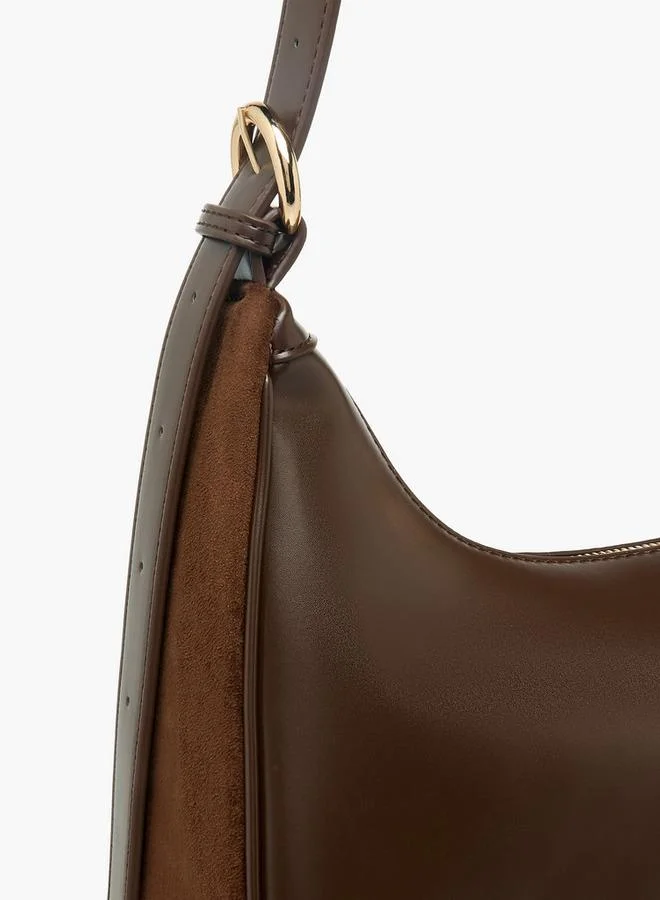 فلورا بيلا من شو إكسبرس حقيبة كتف صلبة بحزام قابل للتعديل