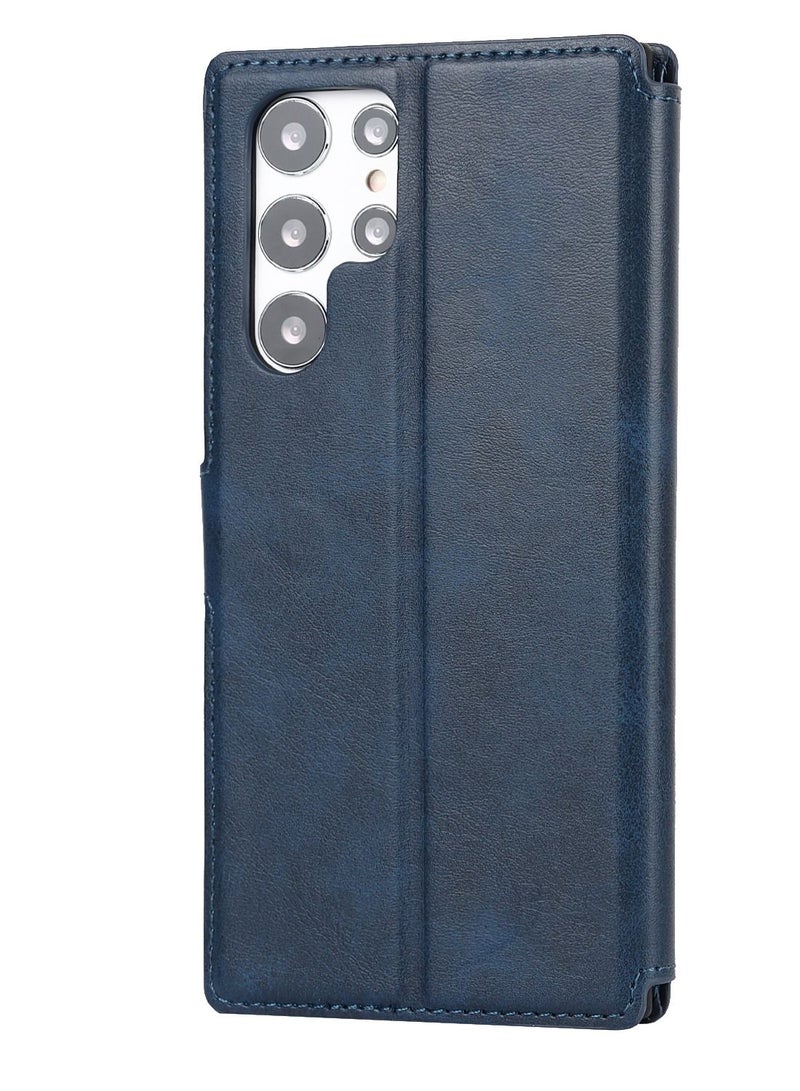 Suteni Flip Cover Leather Protective Case for Samsung Mobile Phone - Image 2