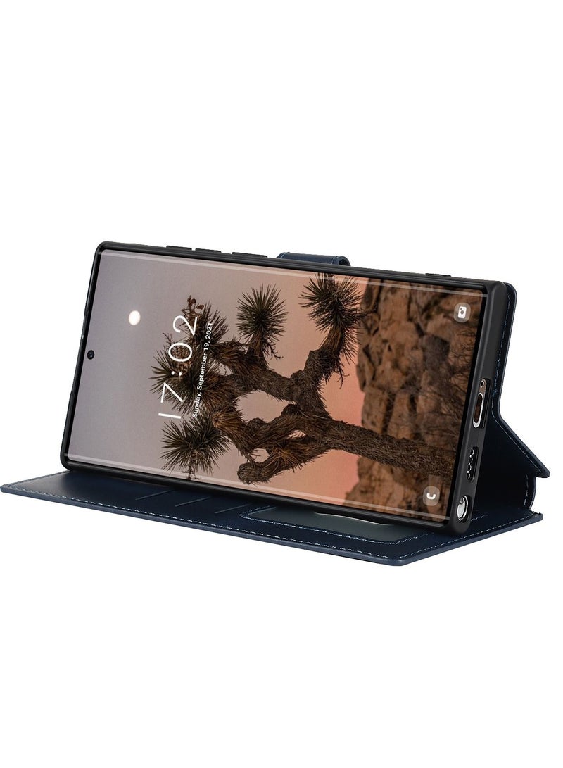 Suteni Flip Cover Leather Protective Case for Samsung Mobile Phone - Image 4