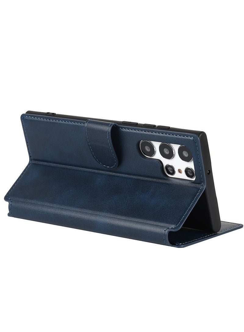 Suteni Flip Cover Leather Protective Case for Samsung Mobile Phone - Image 3