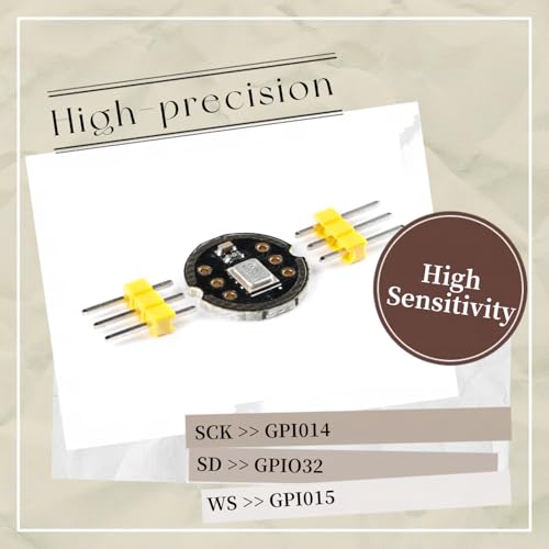 EC Buying 5Pcs INMP441 Omnidirectional Microphone Module MEMS I2S Interface Supports ESP32 High Precision Low Power Digital Output - Image 4