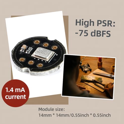 EC Buying 5Pcs INMP441 Omnidirectional Microphone Module MEMS I2S Interface Supports ESP32 High Precision Low Power Digital Output - Image 5