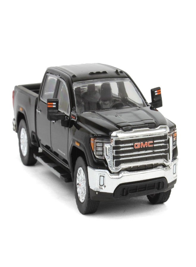 Truck شاحنة 1/64 2022 جي إم سي سييرا 2500HD SLT إيبوني ميتاليك دايكاست حصرية 51561-A - Image 2