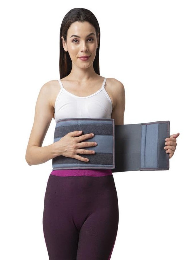 Dr Helix Abdominal Belt | Adjustable Support for Post-Surgery, Hernia, & Abdominal Pain Relief | Comfortable, Breathable & Lightweight - Ideal for Daily Use, Recovery & Support - (Size - M) - Image 1