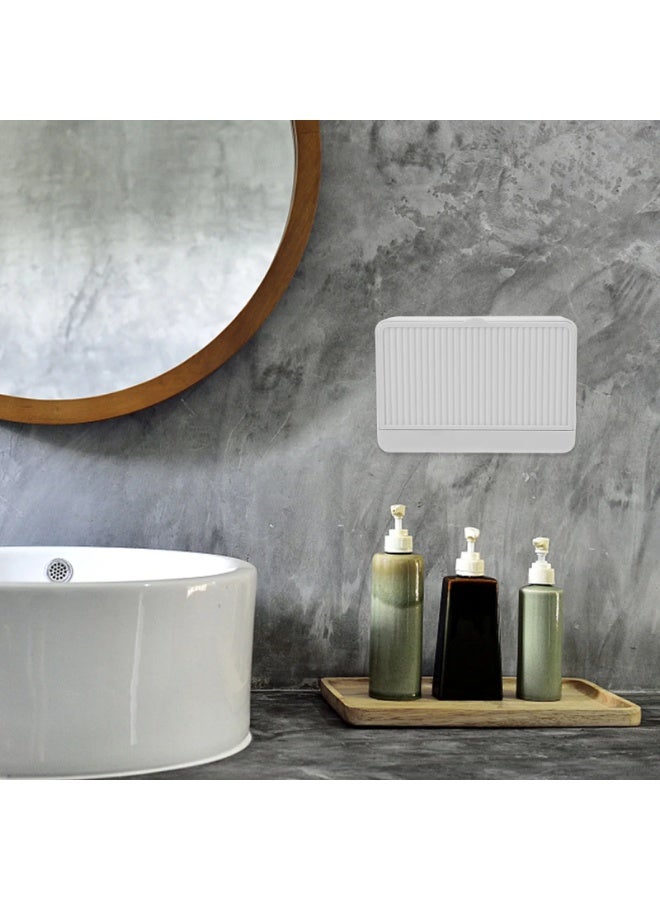 Wall Mounted Soap Dish Lid Design Plastic Drain Bracket - Image 5