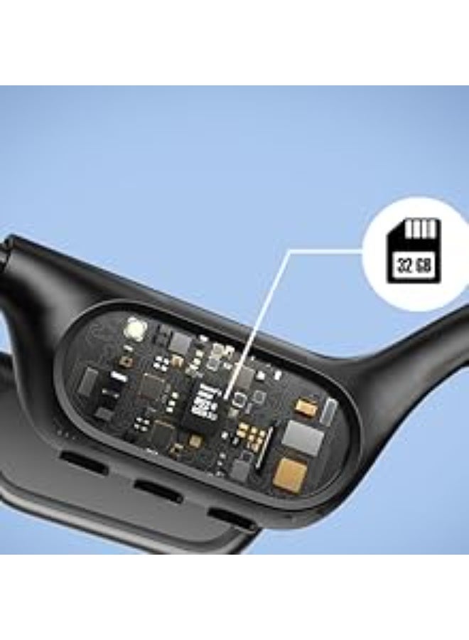 ميرلين سماعات رأس Merlin AI Dynamics Swim MP3 بسعة 32 جيجابايت بتقنية التوصيل العظمي وتقنية البلوتوث - Image 2