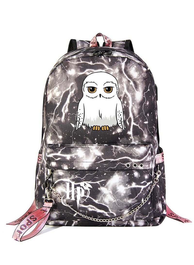 Harry Potter Cartoon Printed Backpack
