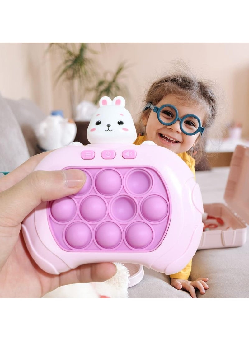 Generic AIPINQI Pop It Game Light Up Fidget Toy, Quick Push Game Console, Whack a Mole Game, Decompression Breakthrough Puzzle Pop Game Machine, Multiple Game Modes Toy for 3+ Years  - Image 2