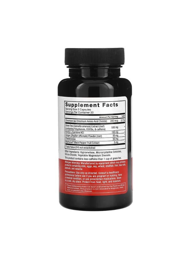 Force Factor Womens Fat Burner 60 Vegetable Capsules - Image 2