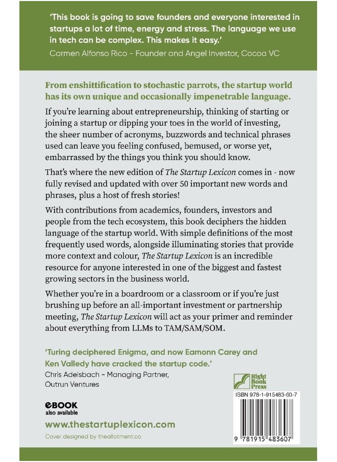 The Startup Lexicon, Second Edition: Demystifying the everyday language of startups