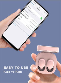 Letv Mini Wireless Earbuds Noise Canceling, Big Bass, （Pink）  - Image 2