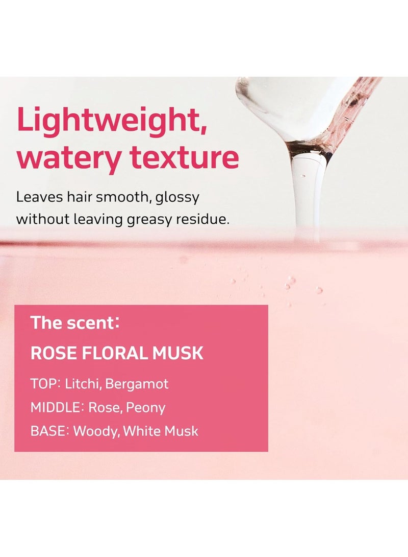 Dr.Bio Korean Pink Repair Hair Oil (200ml) | Lightweight Hydrating Oil with Lacto-Ceramide & Probiotics | Frizz Control, Shine & Repair | Vegan Korean Hair Care - Image 3