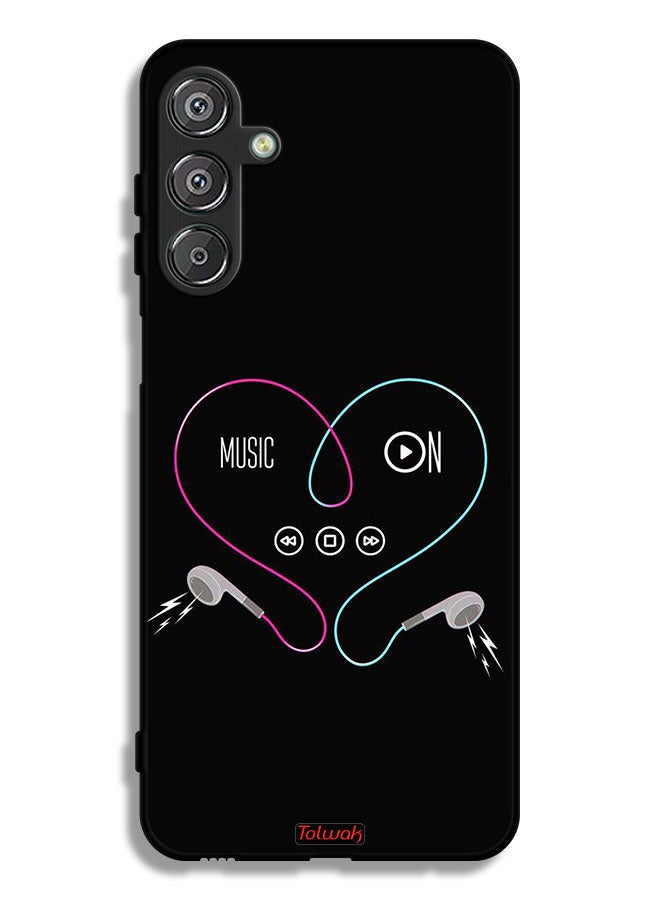 Tolwak Samsung Galaxy M36 Protective Case Cover Music On - Image 1