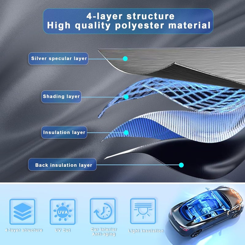 SXCY غطاء زجاج أمامي SXCY لسيارة لاند روفر ديفندر 2020-2024 - Image 4