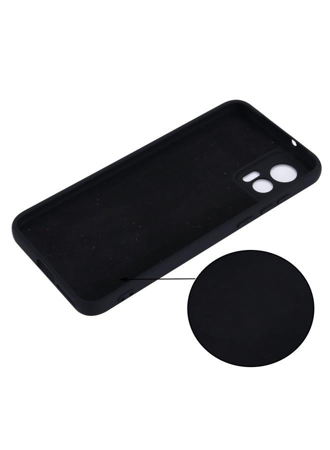 S-TOP Case For Motorola Edge 30 Lite 5G / 30 Neo 5G Pure Color Liquid Silicone Shockproof Phone Case - Image 5