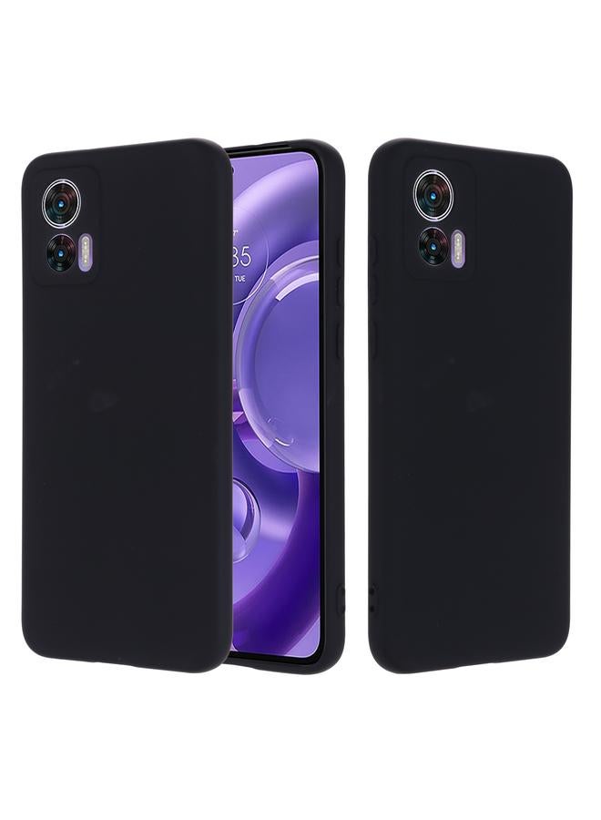 S-TOP Case For Motorola Edge 30 Lite 5G / 30 Neo 5G Pure Color Liquid Silicone Shockproof Phone Case - Image 2