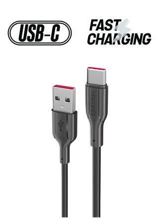 Moxedo USB-A to USB-C and Data Sync Cable Fast Charging 1.2 Cable Length Compatible for iPhone 15/15 Pro/15 Pro Max, MacBook Air/Pro, iPad Pro, Samsung Galaxy S24/S24 Ultra, Pixel, (1.2 m) - pzsku/ZEF12BE2E9671E5E3A8F2Z/45/1746225451/d57e0bbf-fcf8-4a70-8a92-128ba86d08db