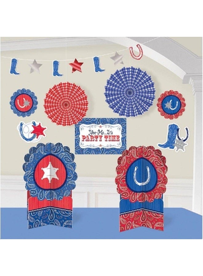 Amscan Western Decorating Kit