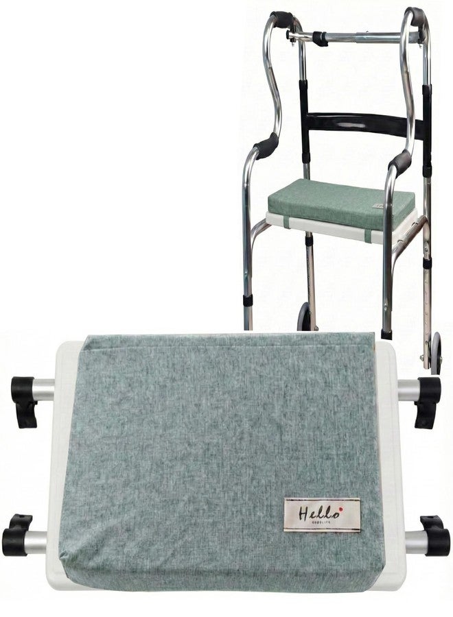 Elfzone Seat for Walker - with Sponge Cushion，Universal Walker Rest Seat for Attachable Seat Folding, Maximum Weight Capacity of 250 Pounds - Image 1