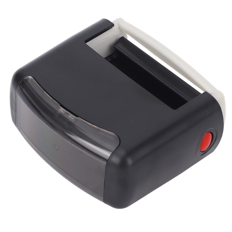 Self Inking Stamp Kit 1-1/2x1/2 Inch Imprint Size Customizable Messages - Clear Imprints Quick Drying Self Inking Stamp for Date Numbers - Image 4