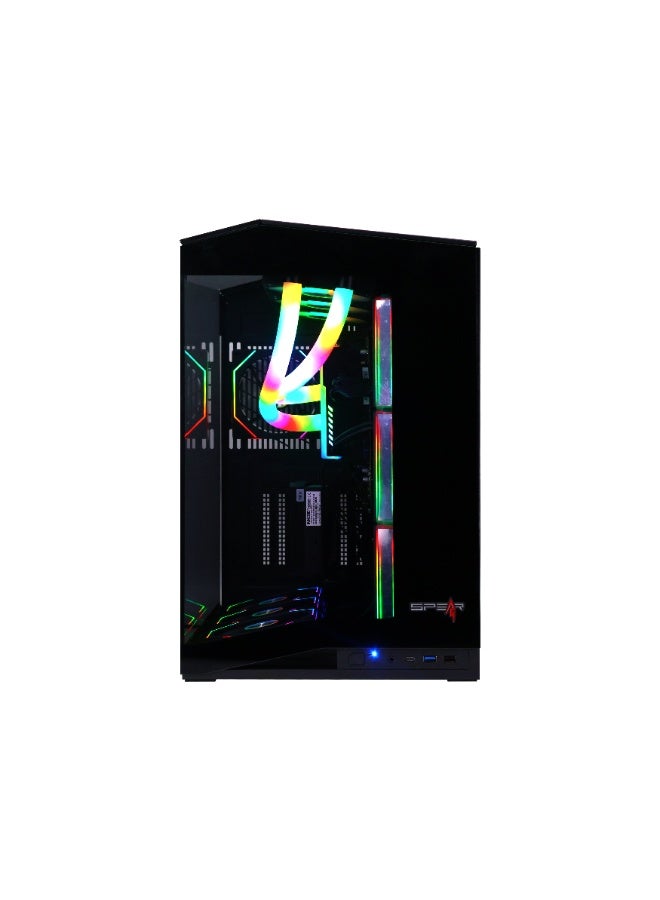Spear Pc Gaming PC With Intel Core i5-14400F Processor/32GB RAM DDR5/1TB SSD/8GB Nvidia GeForce RTX 5060 Graphics/Windows 11 Pro/ Black - Image 3