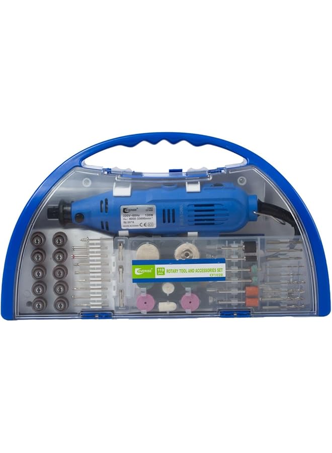 erorex 119 Piece Heavy Duty Rotary Tool And Accessories Set Multicolor - Image 5