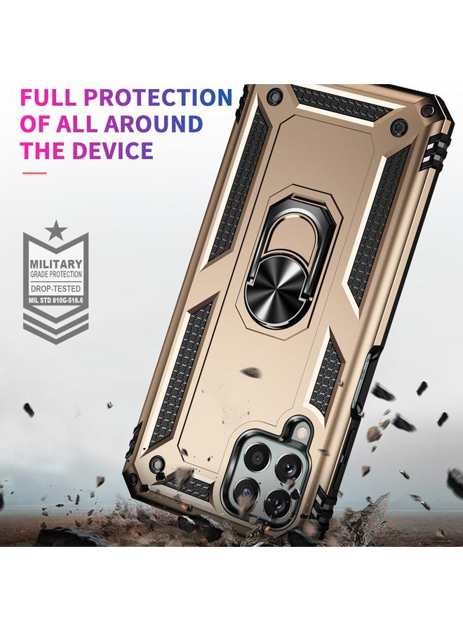 اس-توب جراب لهاتف Samsung Galaxy M33 5G Global مقاوم للصدمات مصنوع من مادة TPU + PC - Image 5