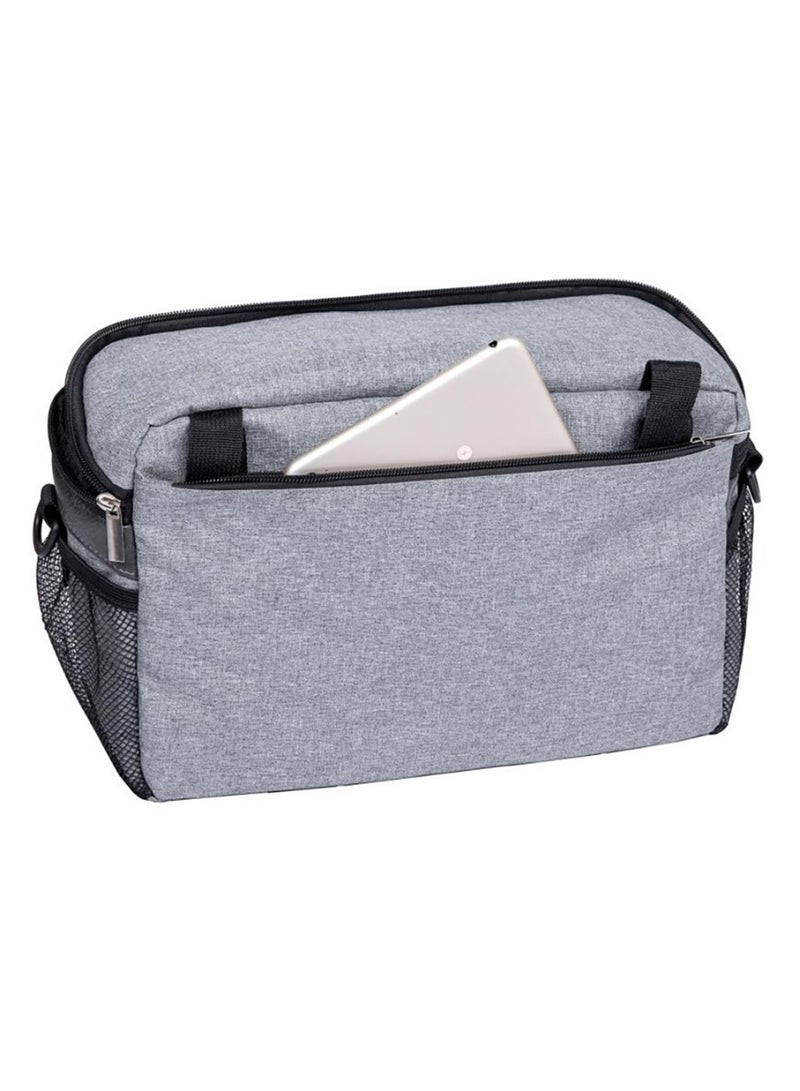 Little Story Stroller Organizer Travel Bag - Grey - Image 4