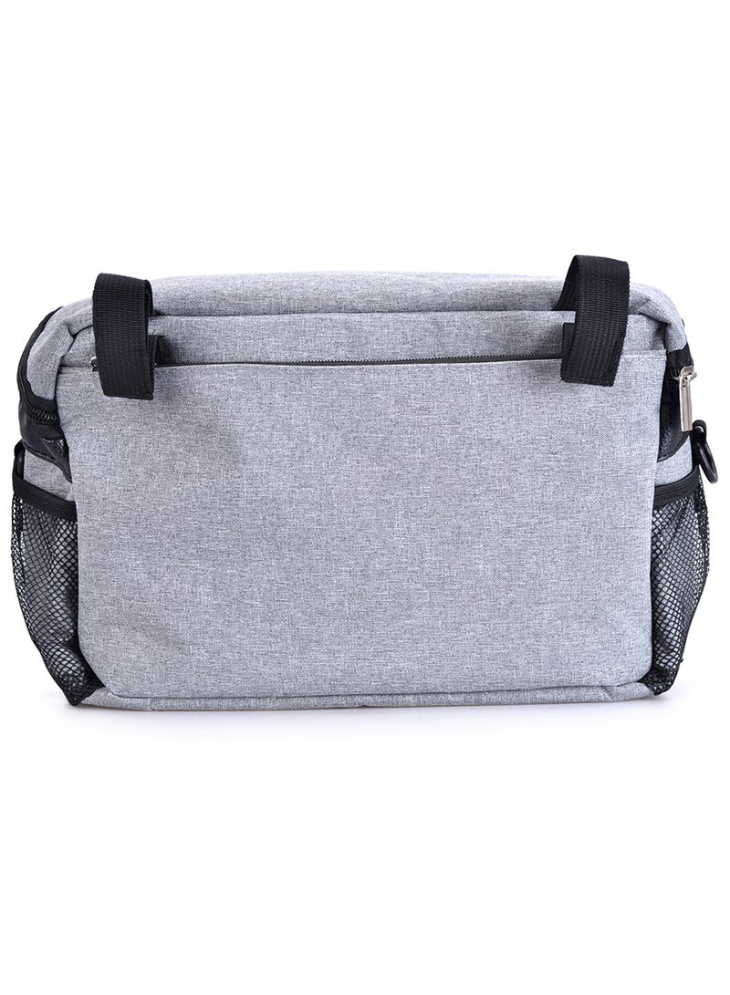 Little Story Stroller Organizer Travel Bag - Grey - Image 2