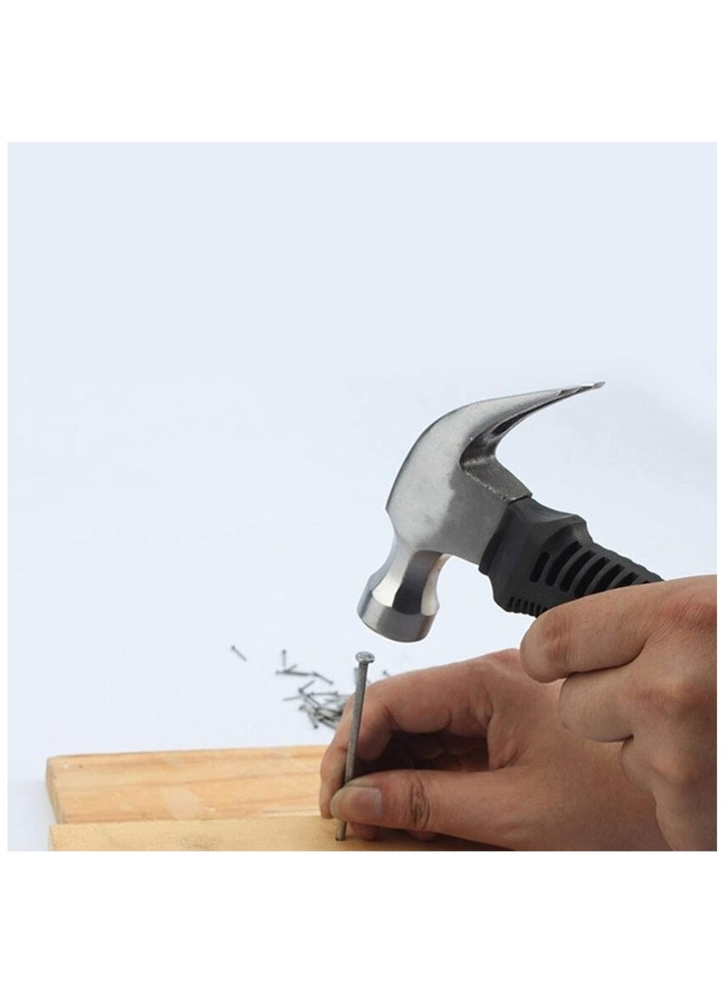 Cool Baby COOLBABY Mini Claw Hammer Engineering Hammer Non slip Handle Soft Grip Tool Multifunctional Carbon Steel Woodworking Hammer  - Image 2
