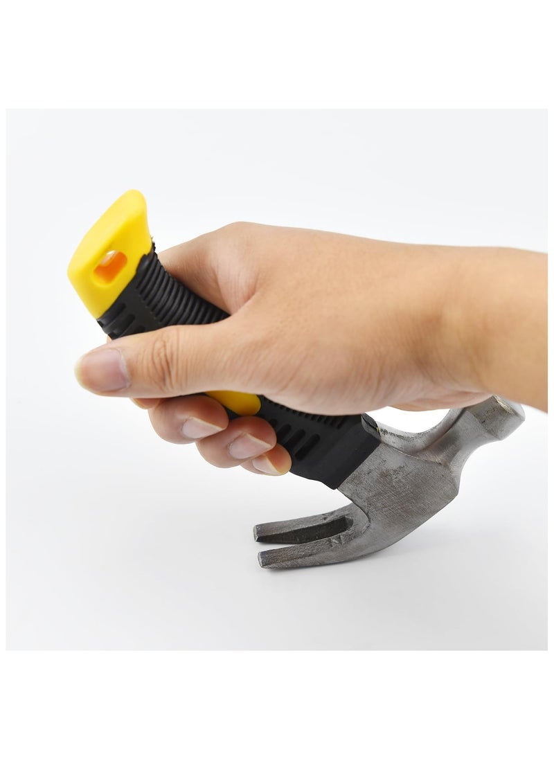 Cool Baby COOLBABY Mini Claw Hammer Engineering Hammer Non slip Handle Soft Grip Tool Multifunctional Carbon Steel Woodworking Hammer  - Image 3