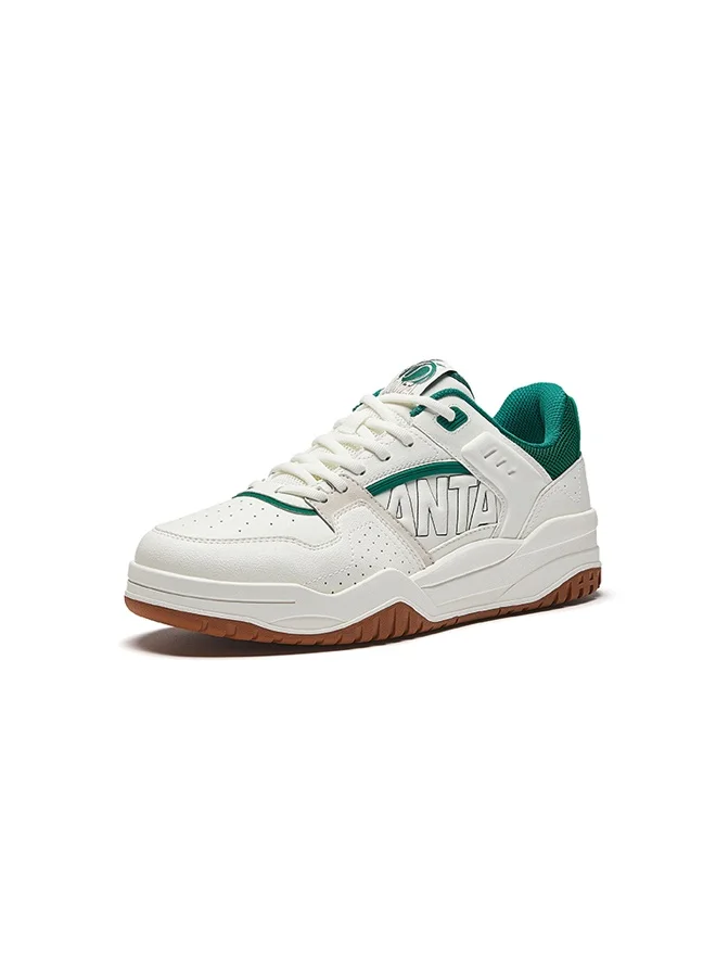 ANTA Grand Slam | classic contrast color patch work trendy sneakers for Men's summer comfortable casual X-Game shoes