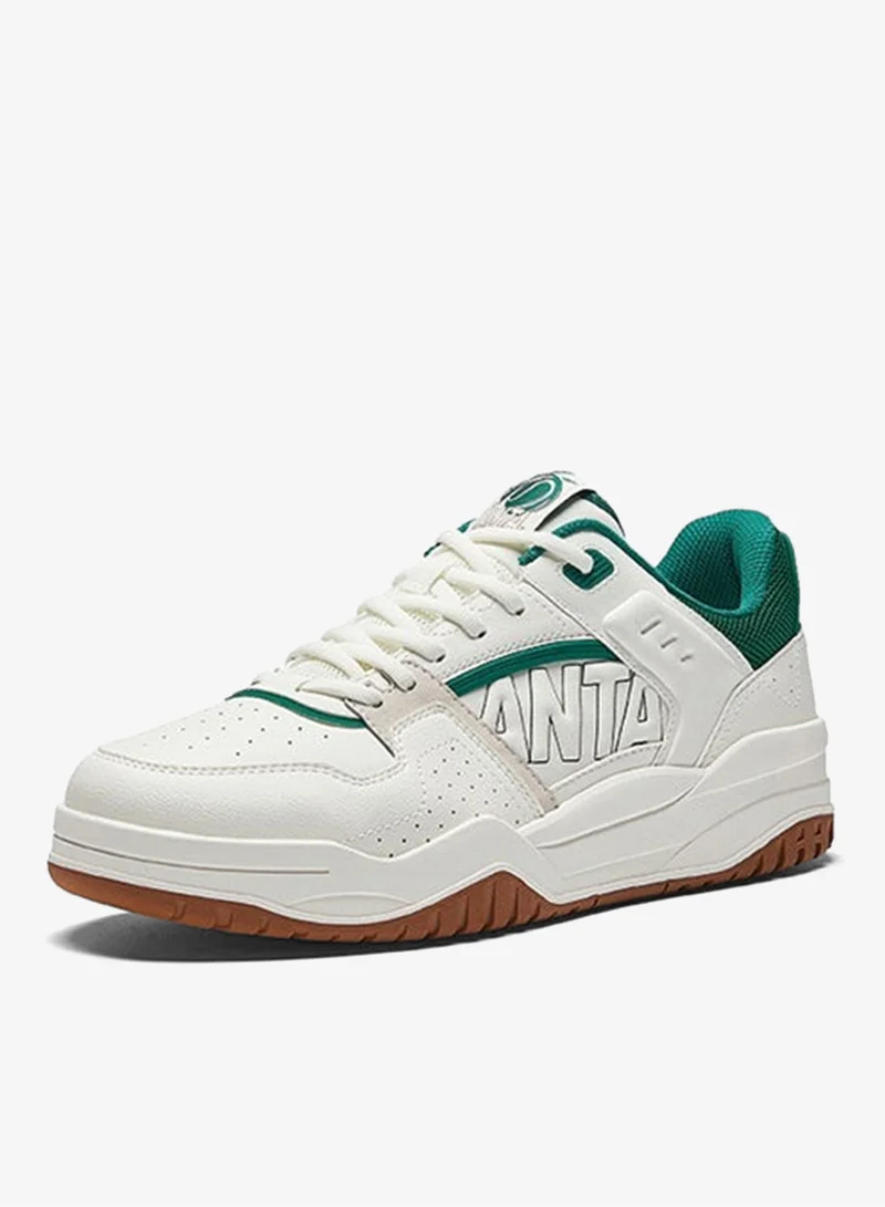 انتا جراند سلام | حذاء رياضي كلاسيكي بألوان متباينة، حذاء رياضي مريح كاجوال من إكس جيم، مناسب للصيف