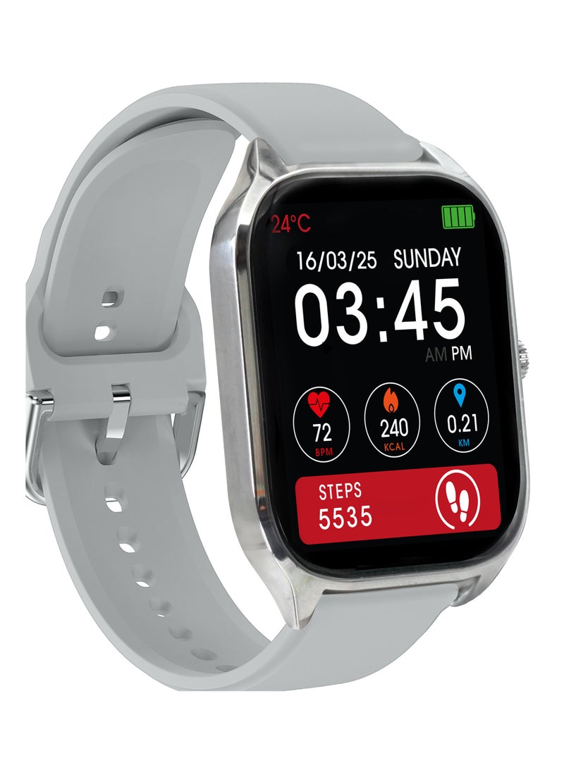 TOUCHMATE TOUCHMATE Calling Fitness Smartwatch with 3 Straps  - Image 1