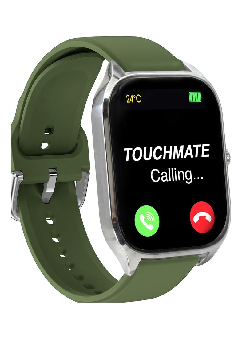 TOUCHMATE TOUCHMATE Calling Fitness Smartwatch with 3 Straps  - Image 3