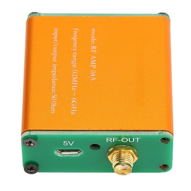 Low Noise Amplifier 0.1MHz‑6GHz Ultra Low Noise Gain Block - High Linearity +35dBm Output IP3 RF Amplifier Module for Shortwave FM Radio Remote Control Receiver Cable TV Signal Amplifier - Image 4