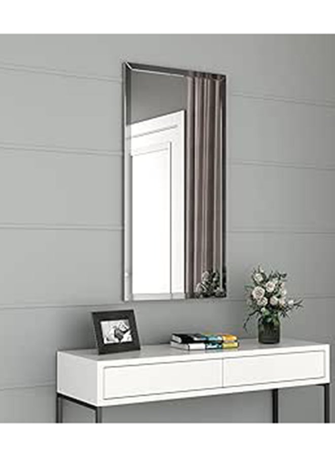 RIGID Mia Over Door Mirror 4 mm Mirror Multiple Bracket Provided For Hanging 1000x500x18mm - Image 1