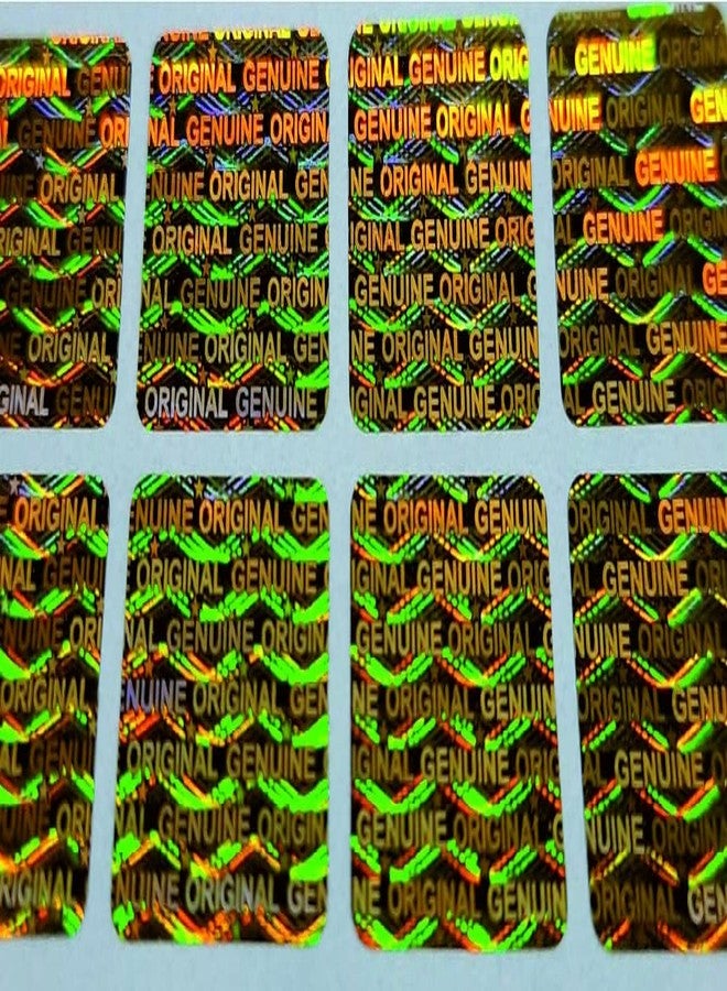 Sehgal Store Holograms Golden Stickers Square Shape Original Printed 5 Sheets (13 mm) 500 Stickers Trustworthy Proof for Quality Assurance - Image 4