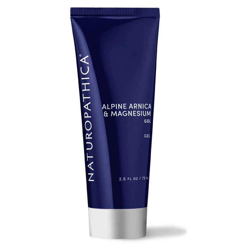 Naturopathica Alpine Arnica & Magnesium Gel, Cooling Massage Gel with Menthol for Sore Muscle Relief and Relaxation, 2.5 fl oz - Image 1